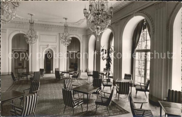 Bad Kissingen Weisser Saal im Arkadenbau Kronleuchter