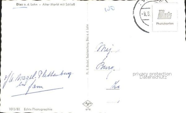 Diez Lahn Alter Markt mit Schloss – Bild 2