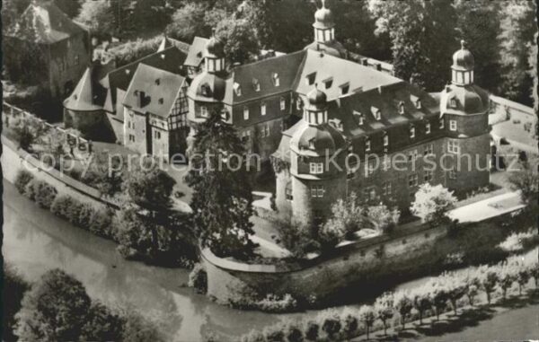 Crottorf Schloss Fliegeraufnahme