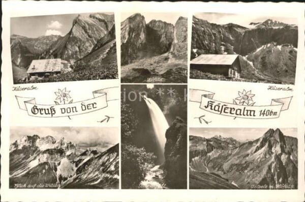 Samerberg Käseralm Höfats die Wilden Stuibenfall