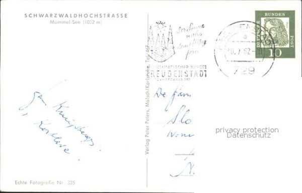 Mummelsee Kurhotel Schwarzwaldhochstrasse – Bild 2
