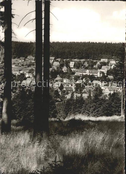 Hahnenklee-Bockswiese Harz Waldrand Heilklimatischer Kurort und Wi