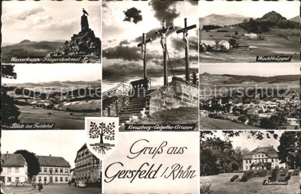 Gersfeld Rhoen Wasserkuppe Fliegerdenkmal Wachtkuppel