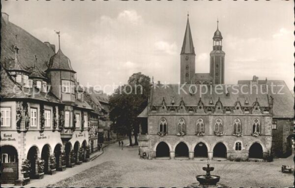 Goslar Marktplatz Hotel Brunnen