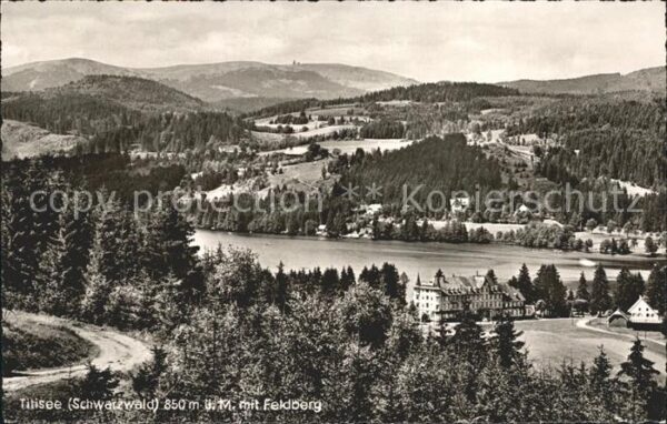 Titisee Panorama mit Feldberg Hochschwarzwald