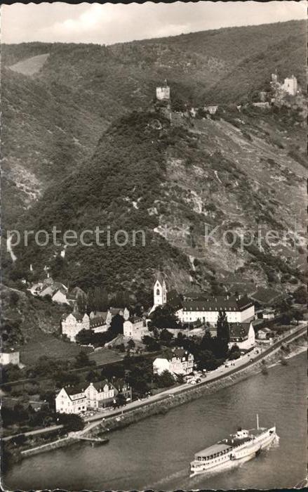 Bornhofen Kamp mit Ruinen Sterrenberg und Liebenstein