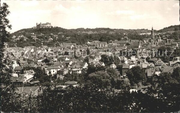 Coburg Stadtbild mit Veste