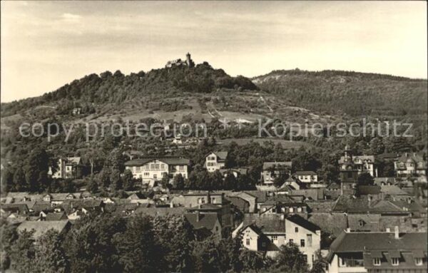 Bad Blankenburg Blick auf Burg Greifenstein