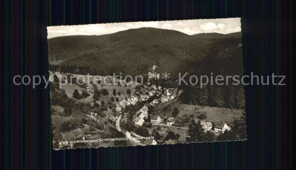 Schoenmuenzach Panorama Kneipp Luftkurort Hotel Pensio