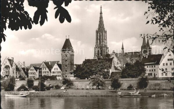 Ulm Donau Altstadt Turm Münster