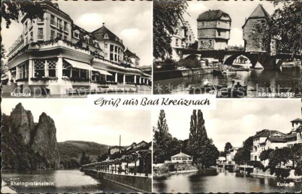 Bad Kreuznach Kurhaus Brückenhäuser Kureck Rheingrafe