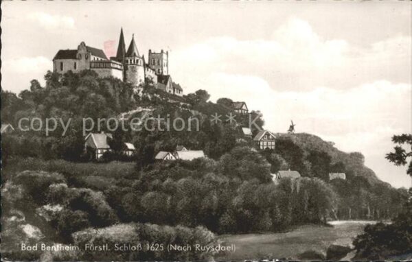 Bad Bentheim Fürstliches Schloss 17. Jhdt. nach Ruys