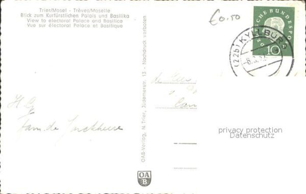 Trier Kurfürstliches Palais Basilika Schwanen – Bild 2