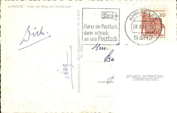 Ahrweiler Ahr Total mit Blick auf Landskrone – Bild 2