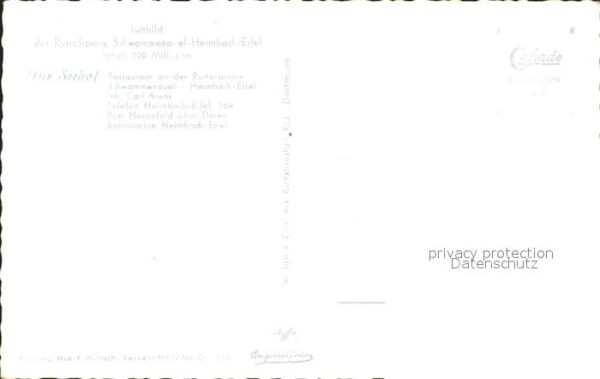 Heimbach Schwammenauel Rurtalsperre Seehof Restaurant Fliegera – Bild 2