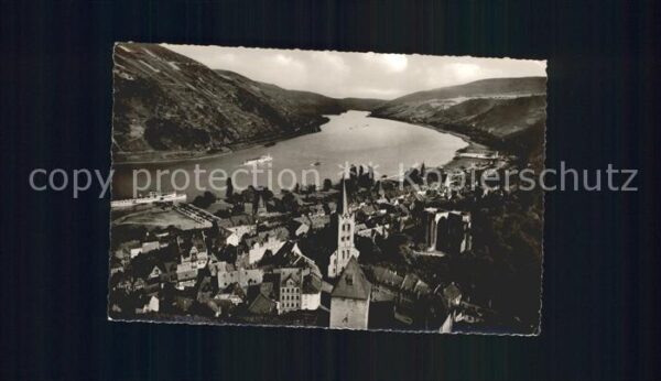 Bacharach Rhein Panorama