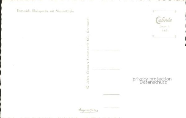 Emmerich Rhein Rheinpartie mit Martinikirche – Bild 2