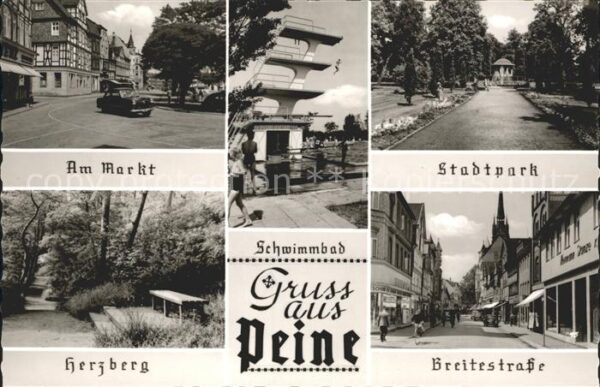Peine Markt Stadtpark Schwimmbad Breitestrass