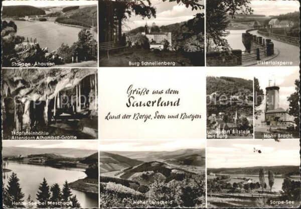 Attendorn Sehenswürdigkeiten im Sauerland Berge S
