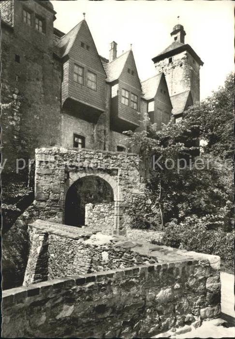 Ranis Burg Museum HO Gaststätte Vorburg