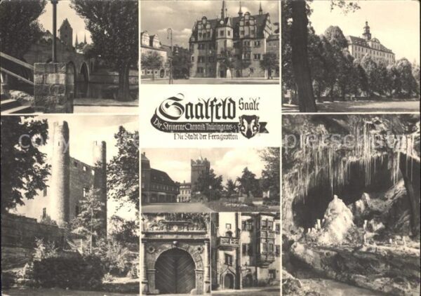 Saalfeld Saale Die Stadt der Feengrotten Aufnahme Nr.