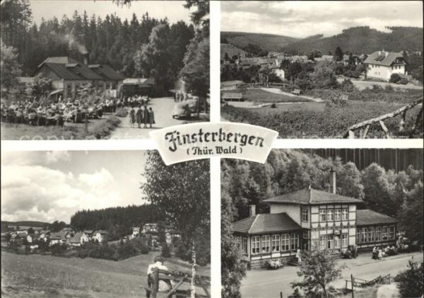 Finsterbergen Teilansichten Gaststätte Restaurant