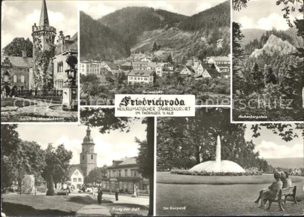 Friedrichroda Schloss Reinhardsbrunn Aschenbergstein