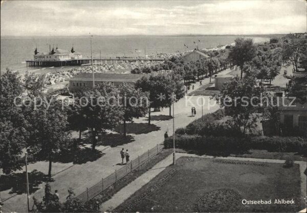 Ahlbeck Ostseebad Strandpromenade Seebrücke