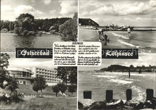Koelpinsee Usedom Strand FDGB Ferienheim Kölpinshöh