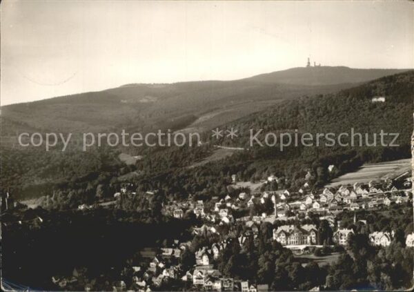 Falkenstein Taunus Panorama Grosser Feldberg Fliegeraufnah