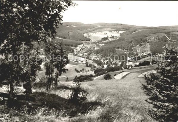 Breitenbrunn Erzgebirge Panorama