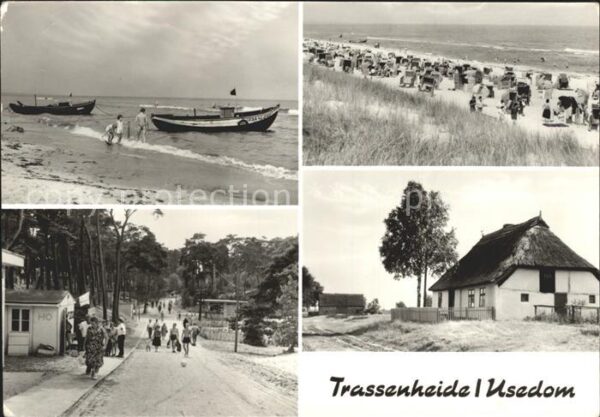 Trassenheide Usedom Strand Boot HO Feriendorf Reetdachhaus
