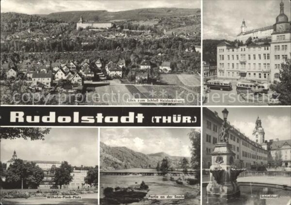 Rudolstadt Schloss Heidecksburg Markt Wilhelm Piec