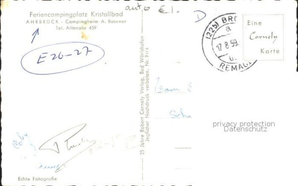 Ahrbrueck Camping Kristallbad – Bild 2
