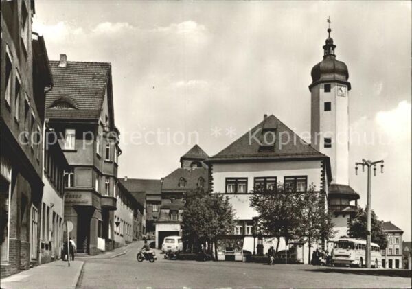 Weida Thueringen Rathaus Neumarkt