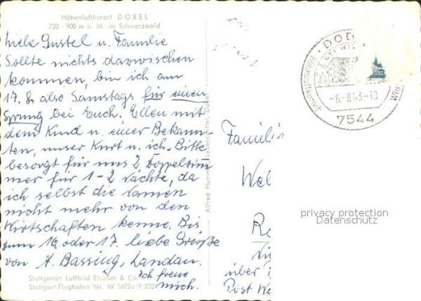 Dobel Schwarzwald Fliegeraufnahme – Bild 2