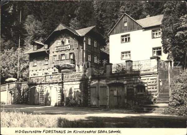 Kirnitzschtal HO Gasstätte Forsthaus
