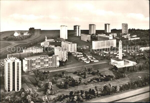 Berlin Model des Hansaviertels an der Interbau