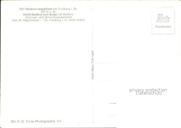 Horben Breisgau Langackern Hotel Gasthof zum Engel – Bild 2