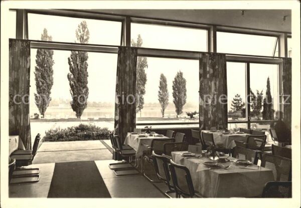Bonn Rhein Bundeshausrestaurant