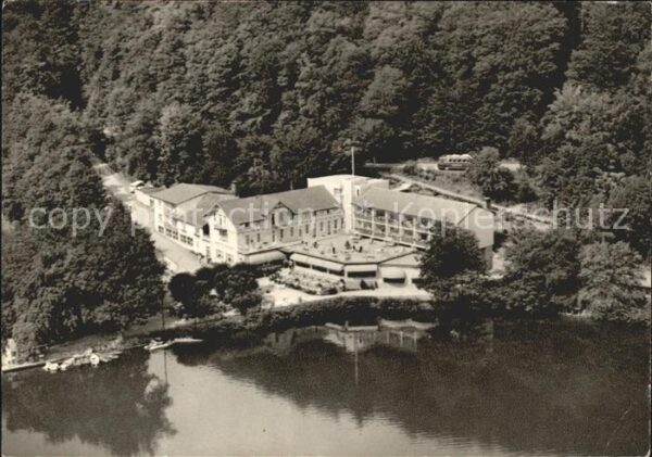 Bad Lauterberg Fliegeraufnahme Kneipp-Kurhotel Wiesenb