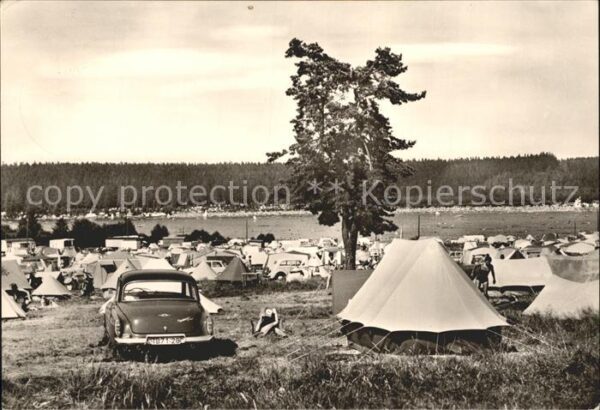 Ehrenfriedersdorf Erzgebirge am Geyerschen Teich Camping