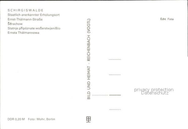 Schirgiswalde Ernst Thälmann Strasse – Bild 2
