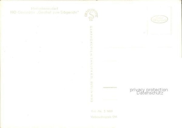 Hinterhermsdorf Gasthof zum Erbgericht – Bild 2