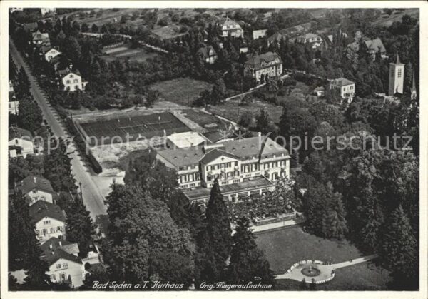 Bad Soden Taunus Fliegeraufnahme