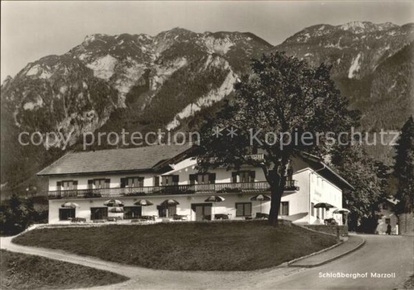 Marzoll Gasthaus Cafe Pension Schloßberghof