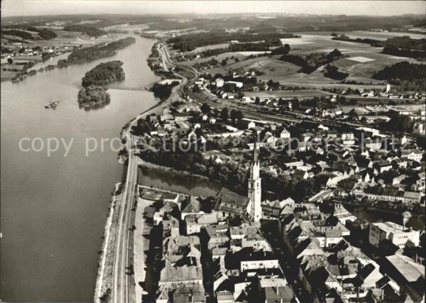 Vilshofen Donau Fliegeraufnahme