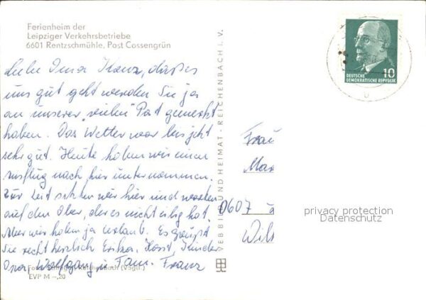 Rentzschmuehle Vogtland Thueringen Ferienheim Leipziger Verkehrsbetriebe – Bild 2