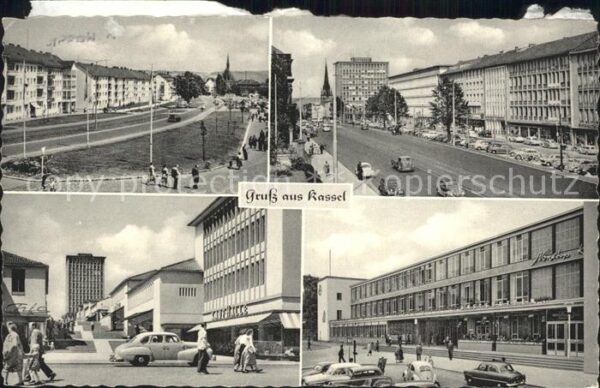 Kassel Steinweg Ständeplatz Treppenstrasse Hau