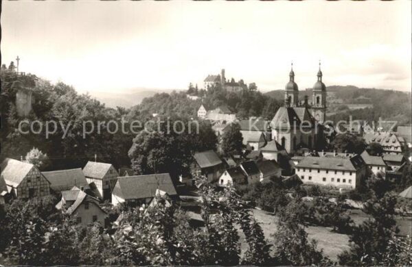 Goessweinstein Burg Wallfahrtskirche Fränkische Schwei